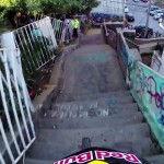 OVO MORATE DA VIDITE: Ludi spust biciklom na ulicama Čilea iz prvog lica! (VIDEO)