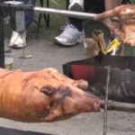 OKRETALI PRASE NA RAŽNJU USRED BEČA: Srbi bili glavna atrakcija za 1. maj (VIDEO)