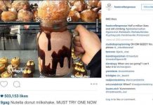 Krofna milkšejk nutela