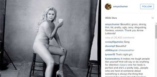 Amy Schumer - Instagram / Annie Leibovitz