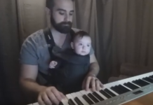 Ovo će vas sigurno raznežiti: Tata koji zna u čemu je tajna brzog uspavljivanja bebe (VIDEO)