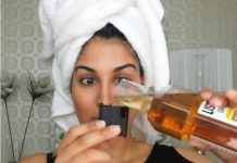 Stavila je tečnost za ispiranje usta na glavu: Jednostavan recept da se zauvek rešiš peruti!