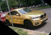 KAD TI ZLATAN ZUB NIJE DOVOLJAN: O zlatnom BMW -u sa Novog Beograda bruji ceo grad!