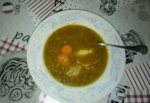 Varivo od sočiva i piletine foto Kriva Drina