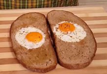 Video recept za jaje na oko u hlebu Jaje na oko u hlebu