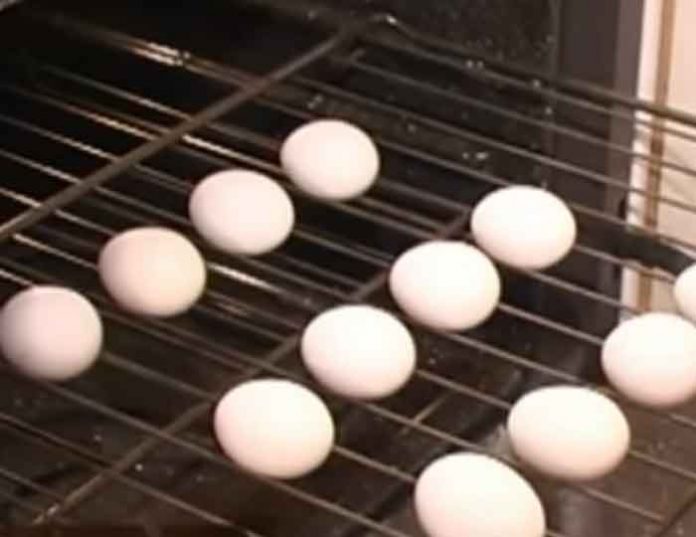 Skuvajte jaja u rerni