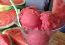 (VIDEO) Recept za sladoled od lubenice od samo 2 sastojka Sladoled od lubenice