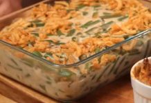 (Recept) Zapečena boranija sa svinjskim mesom Zapečena boranija