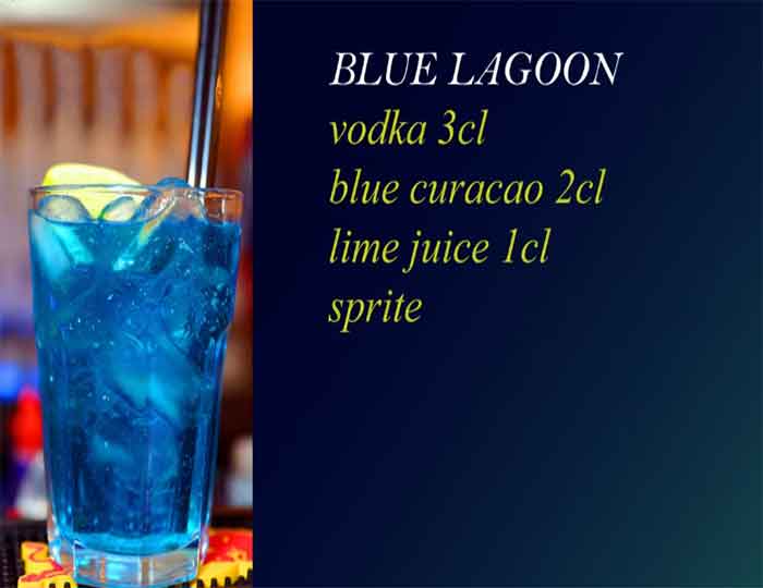 Koktel PLAVA LAGUNA ili BLUE LAGOON